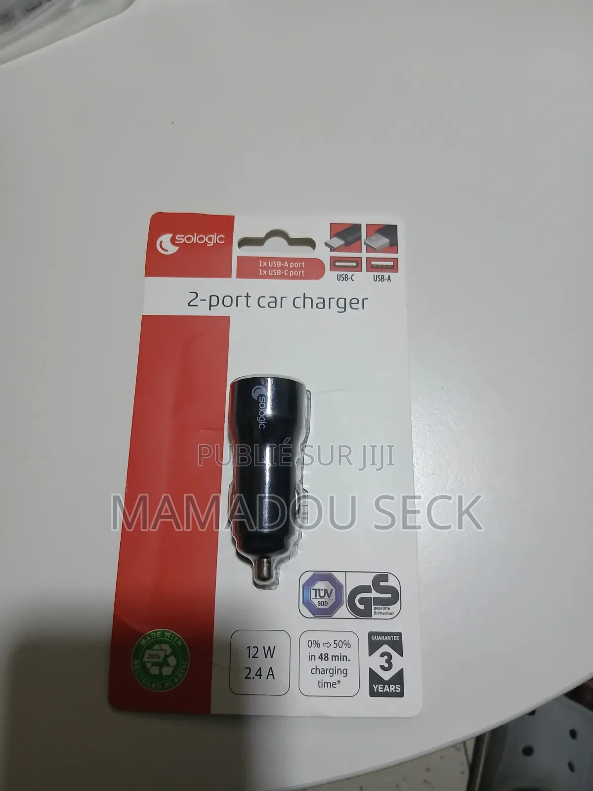 Chargeur Allume Cigarre 2 Ports
