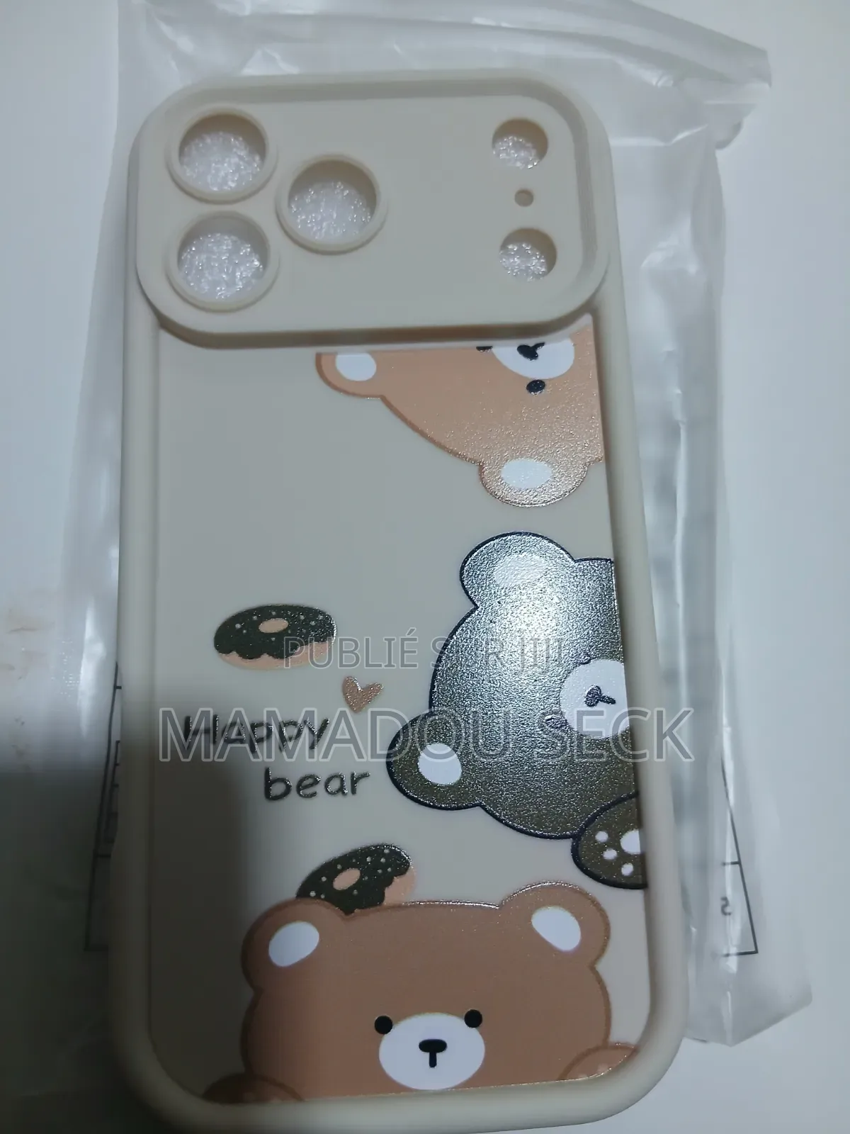 Coque Happy Bear Pour iPhone Xr Et 17 Promax