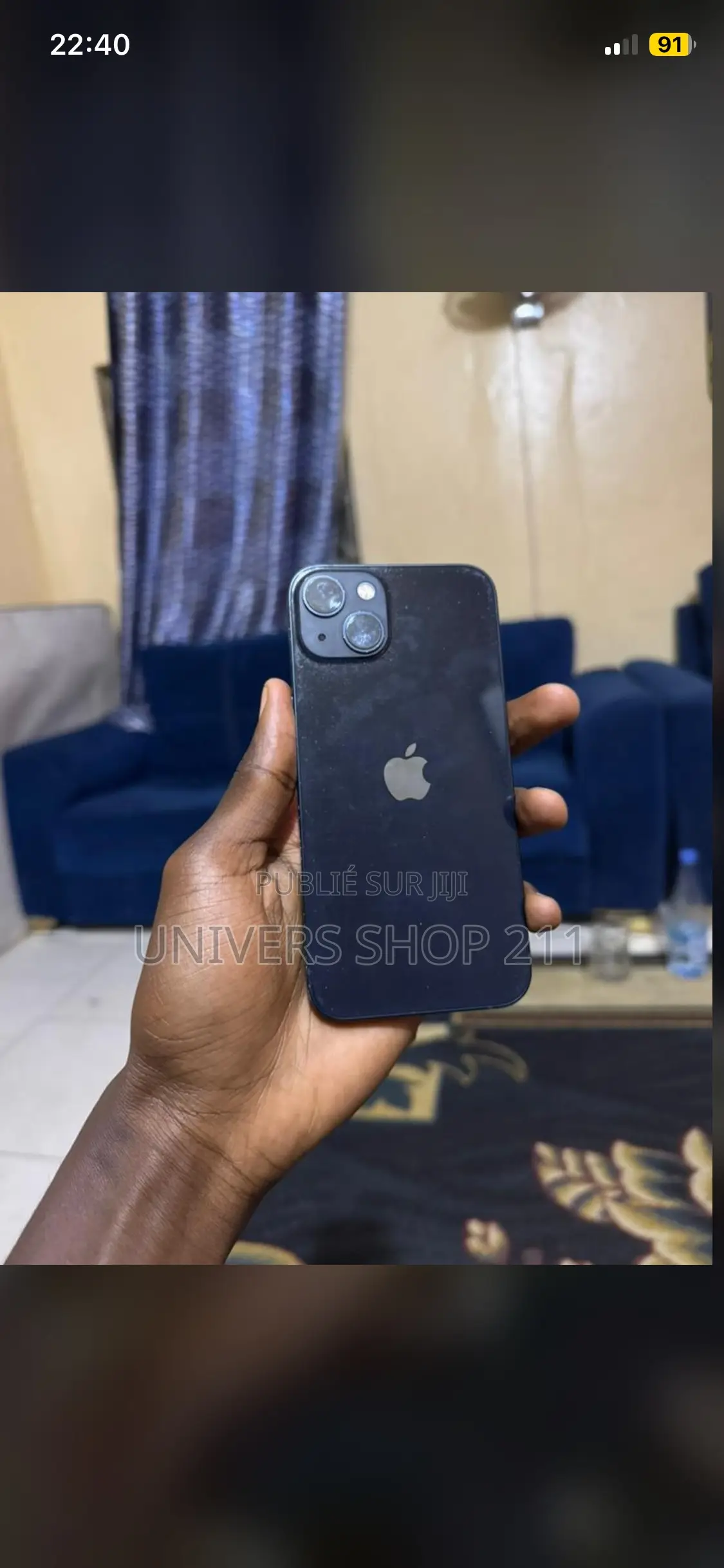 Apple iPhone 13 128 GB Noir