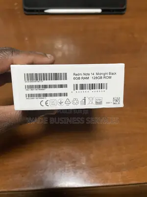 Nouveau Xiaomi Redmi Note 14 4G 128 GB Noir