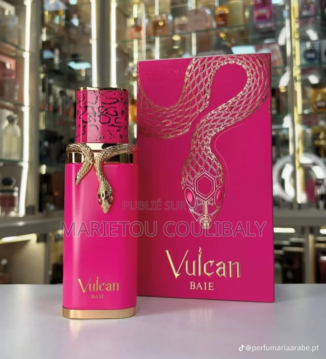Parfum Vulcan (Feu; Sable Baie)