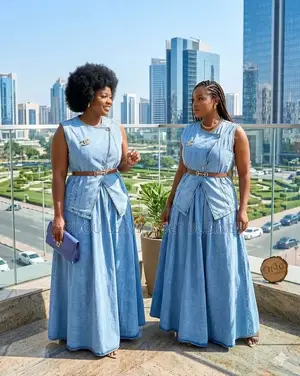 Ensemble Jupe Vestes Avec Ceinture Disponible