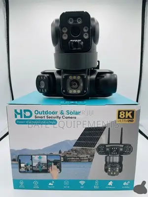 Caméra Solaire 3lens