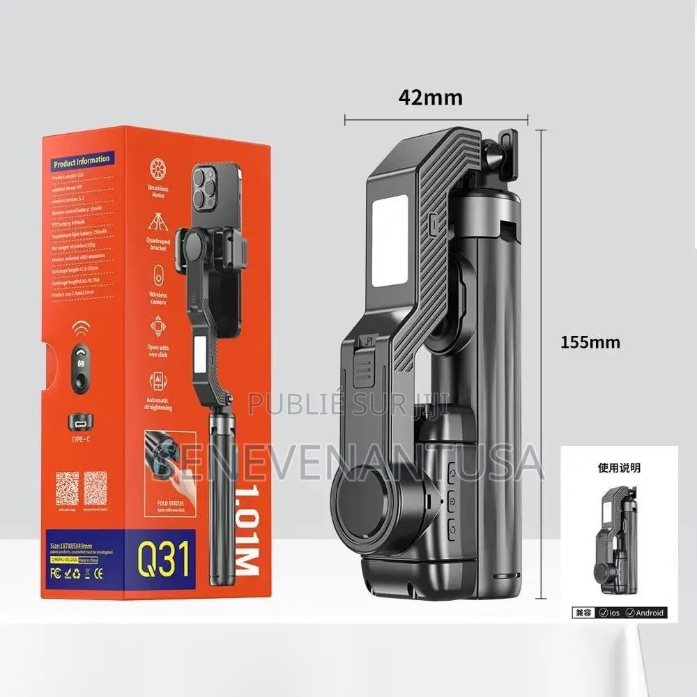 Ce Produit Est Un Stabilisateur De Cardan Portable Q31, Également