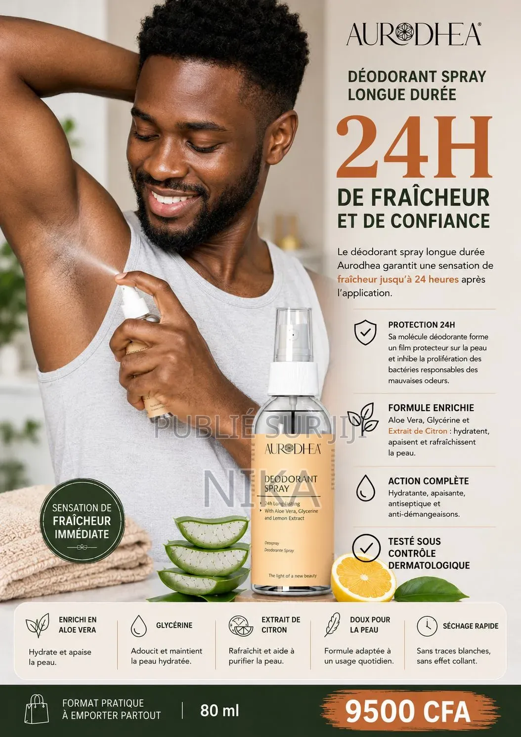 Brume Corporelle Aurodhea Aloe Vera