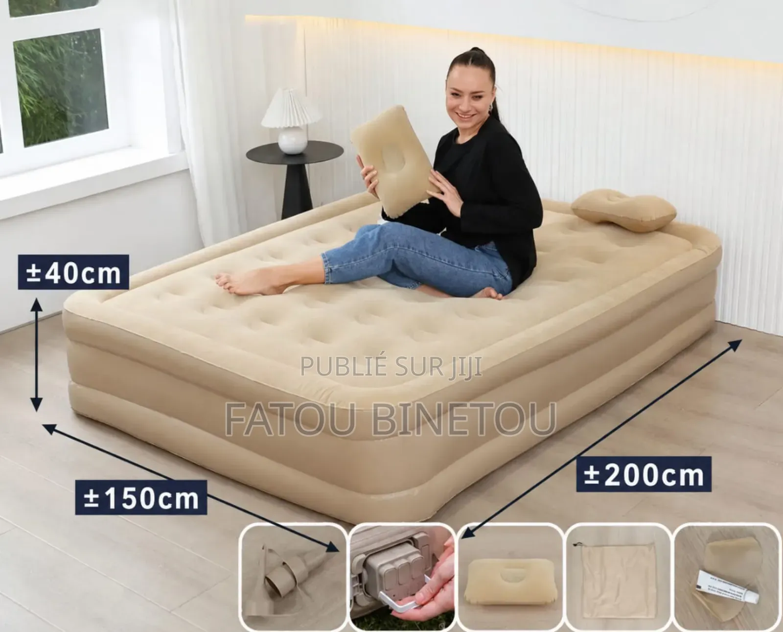 Matelas Gonflable Avec Pompe