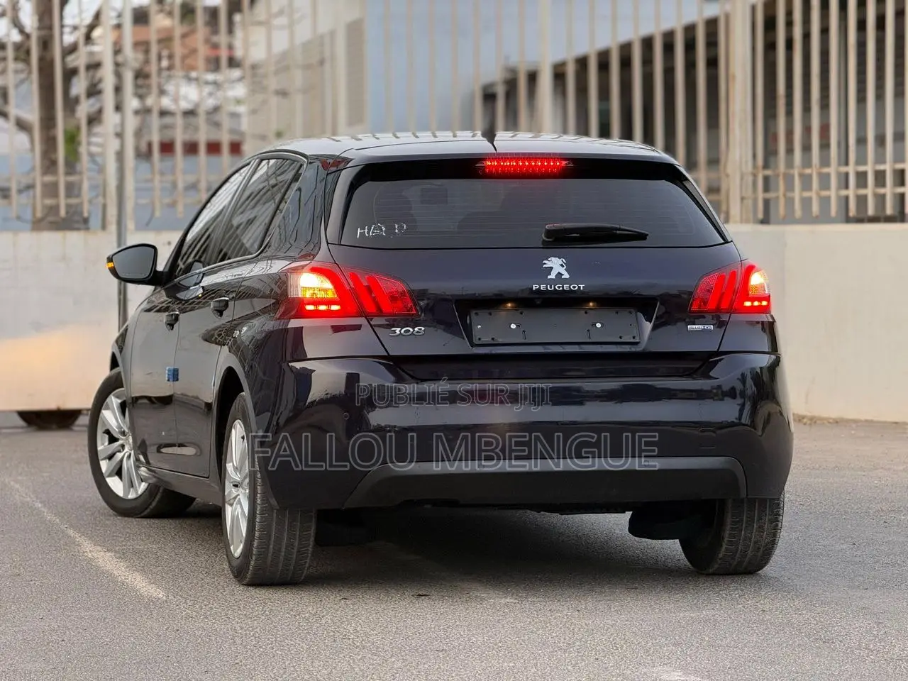 Peugeot 308 2017 Noir