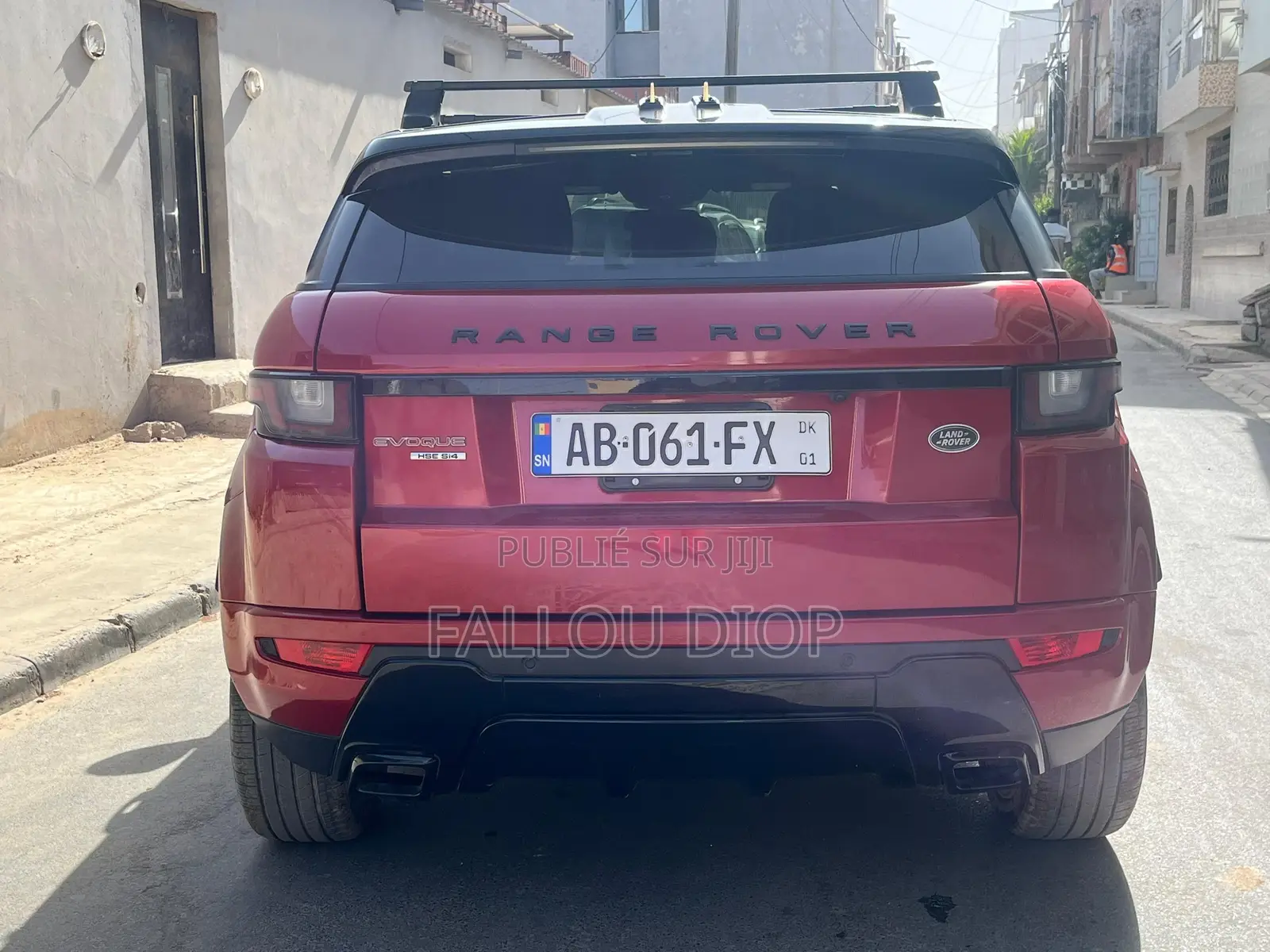 Land Rover Range Rover Evoque 2018 Rouge