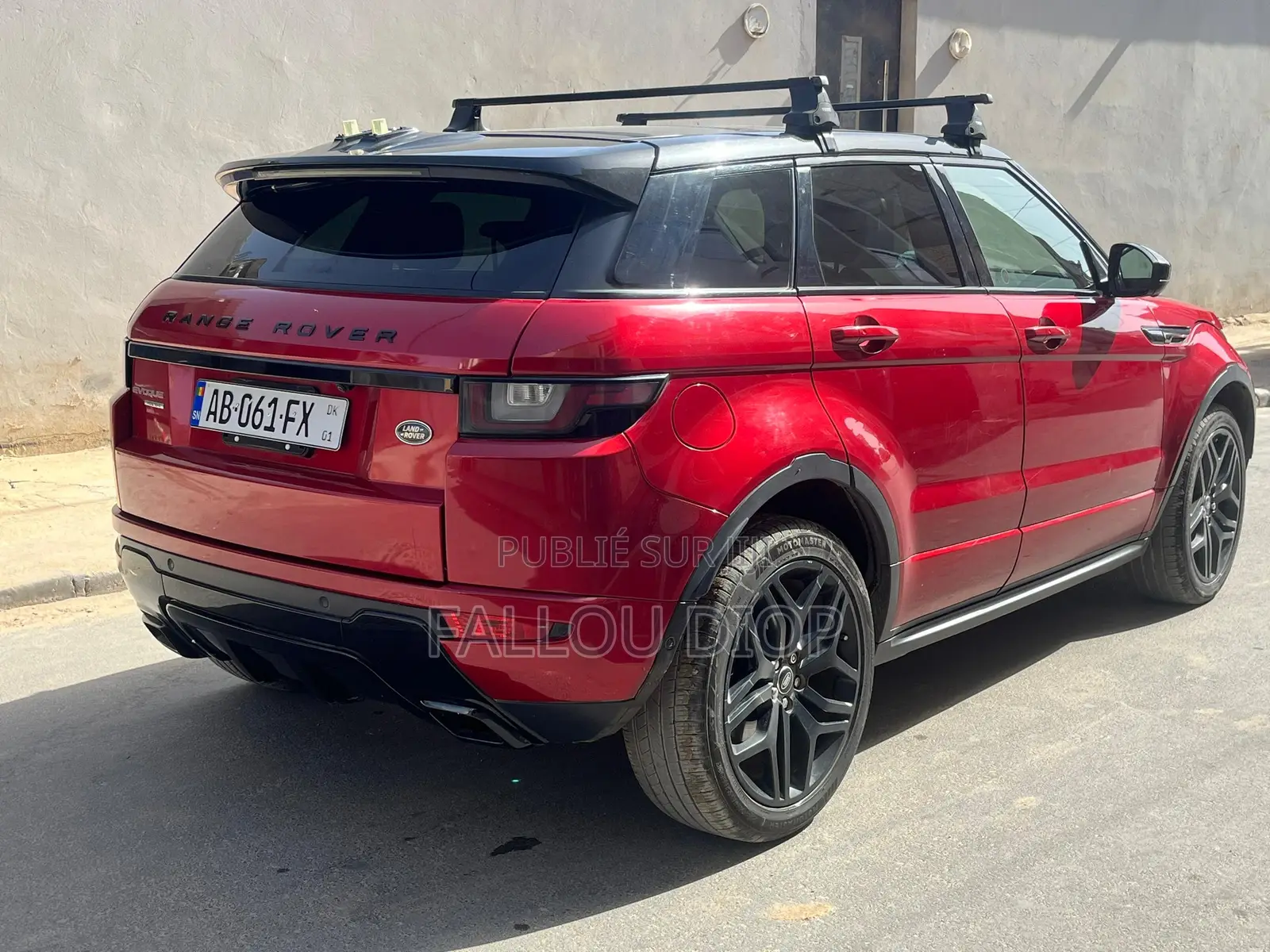 Land Rover Range Rover Evoque 2018 Rouge