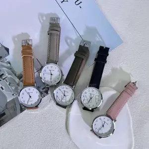 Montre Unisexe Très Classe Couleur : Beige; Gris;Rose;Vert