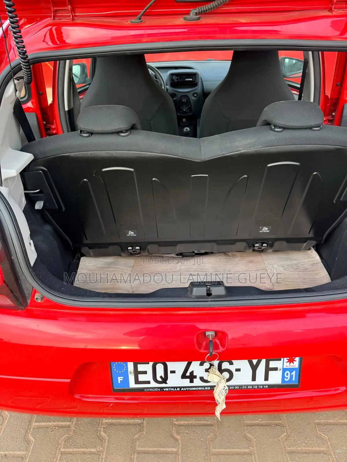 Citroen C1 2017 Rouge