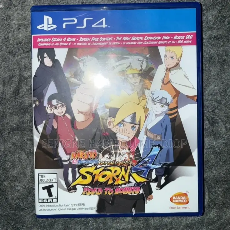 Pack 4 Jeux Ps4 : Naruto, Minecraft, Spider-Man Jump Force !