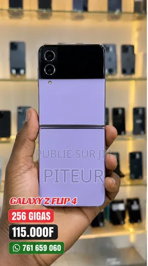 Nouveau Samsung Galaxy Z Flip4 256 GB Bleu