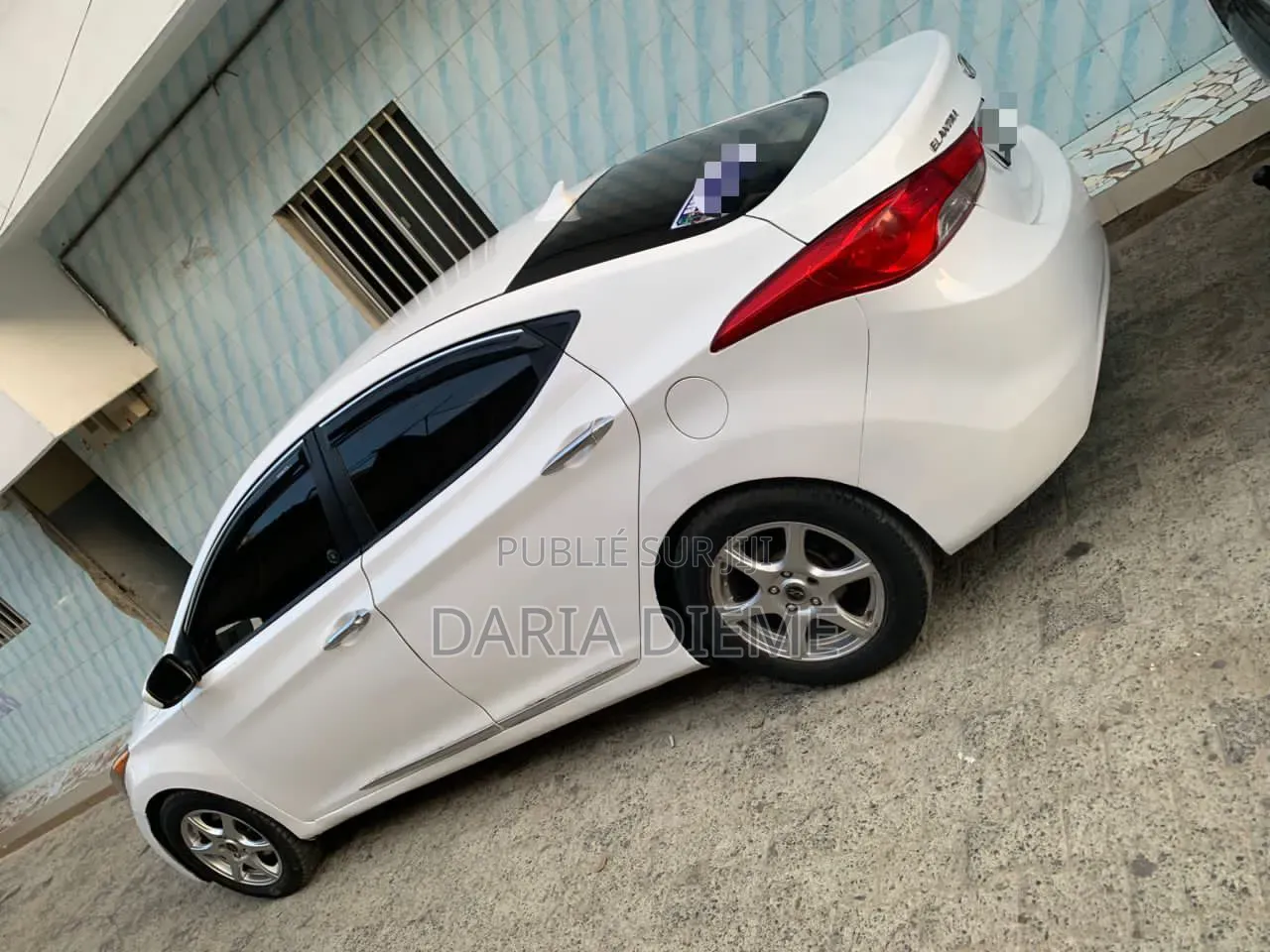 Hyundai Elantra 2013 Blanc