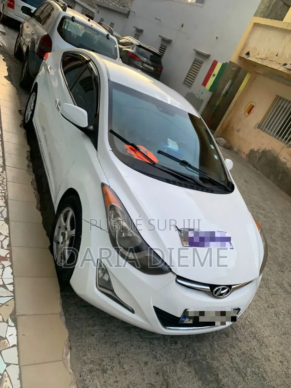 Hyundai Elantra 2013 Blanc