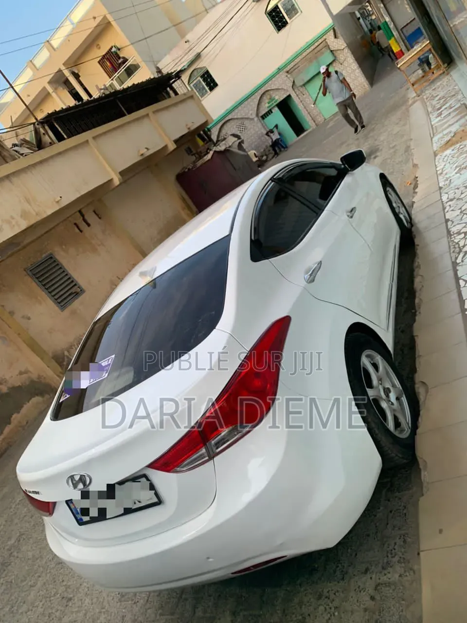 Hyundai Elantra 2013 Blanc
