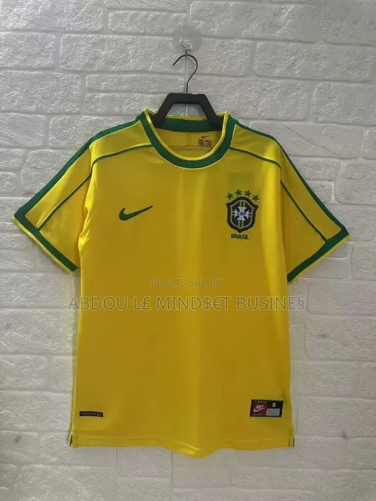 Maillots Rétro Brésil 1998 Disponible