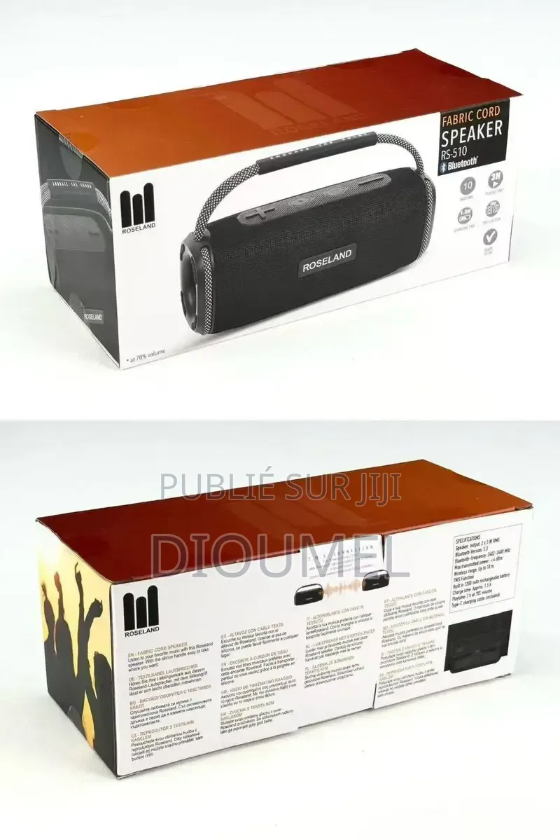 Haut Parleur Bluetooth Rose