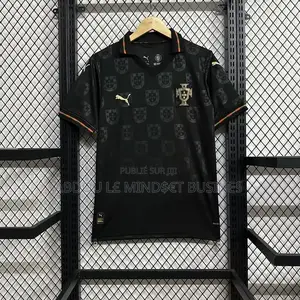 Maillots Portugal Noir CDM 26 Disponible