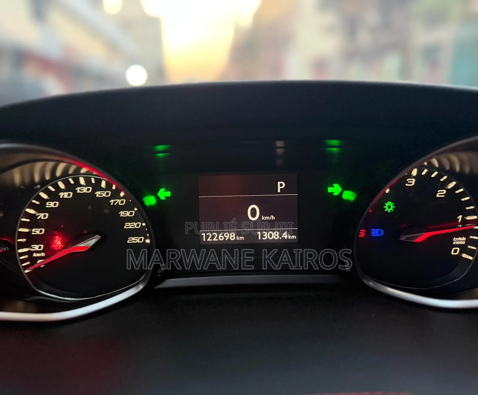 Peugeot 308 2016 Noir