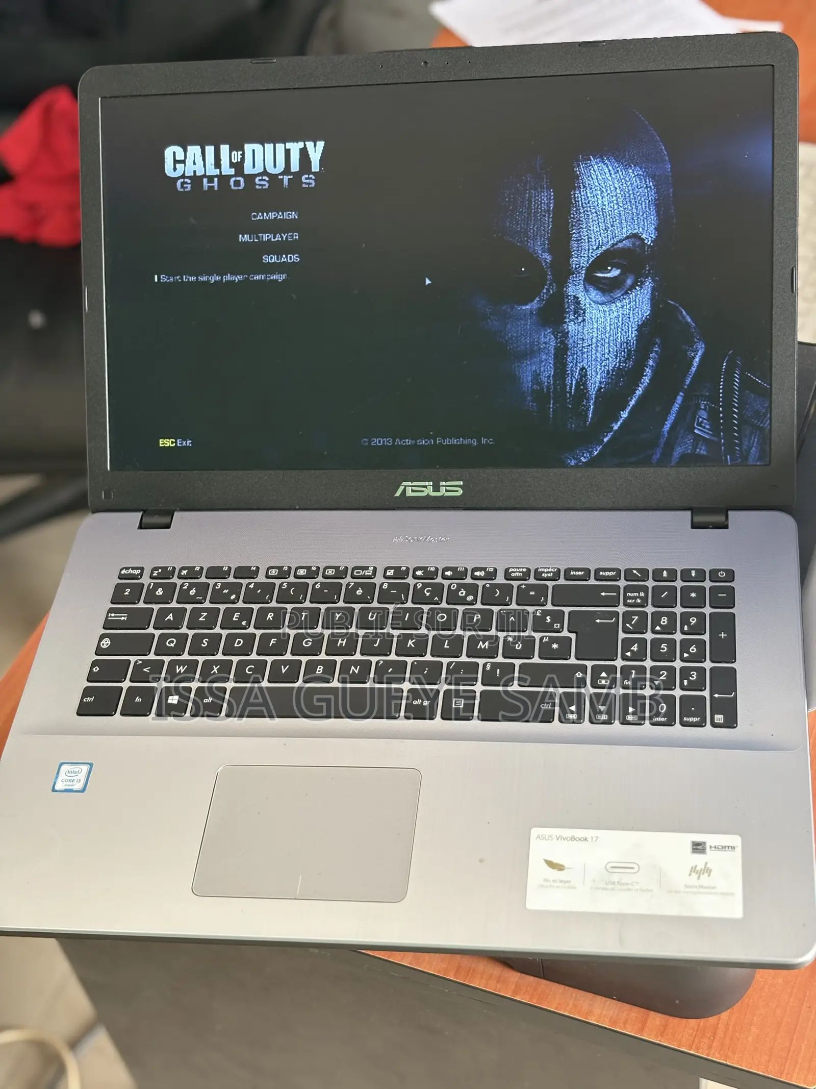 Ordinateur portable Asus Vivobook 16 8GB Intel Core i3 HDD 1T