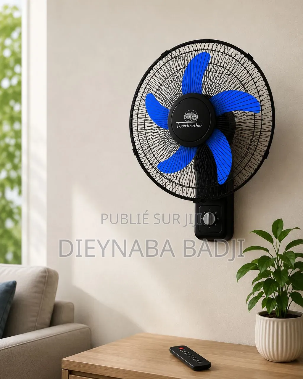 Ventilateur Mural Tigerbrother