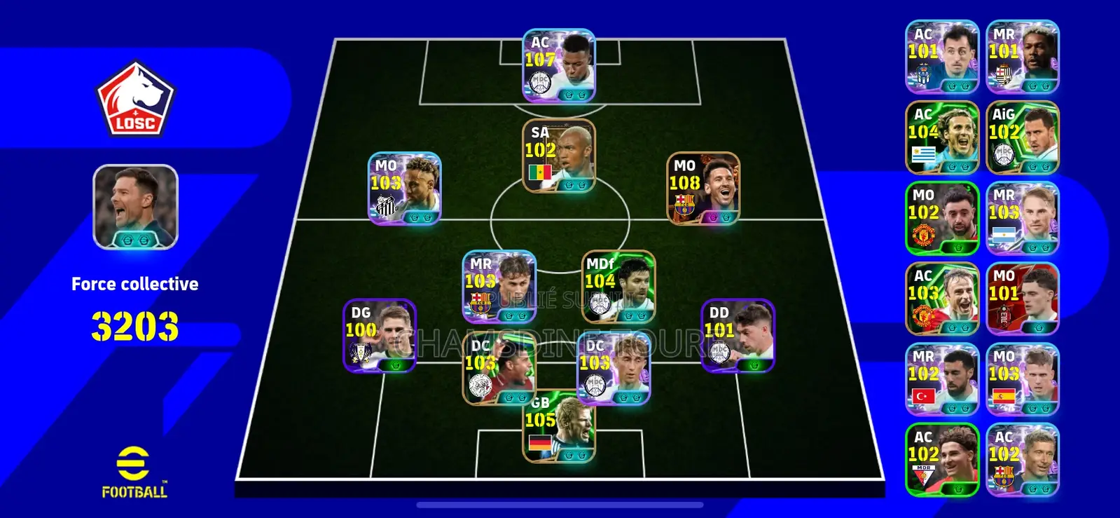 Compte Efoot