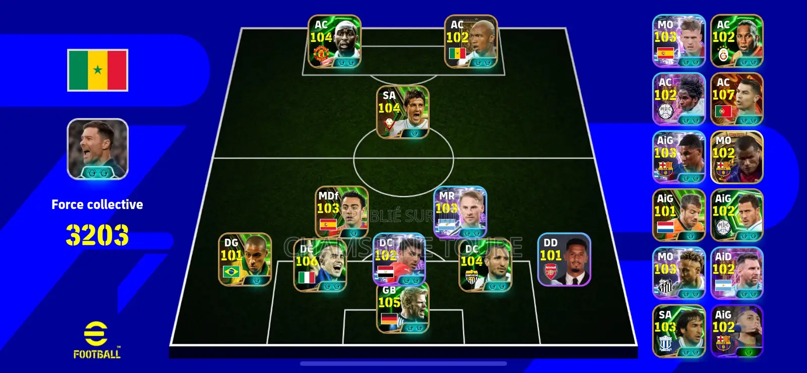 Compte Efoot