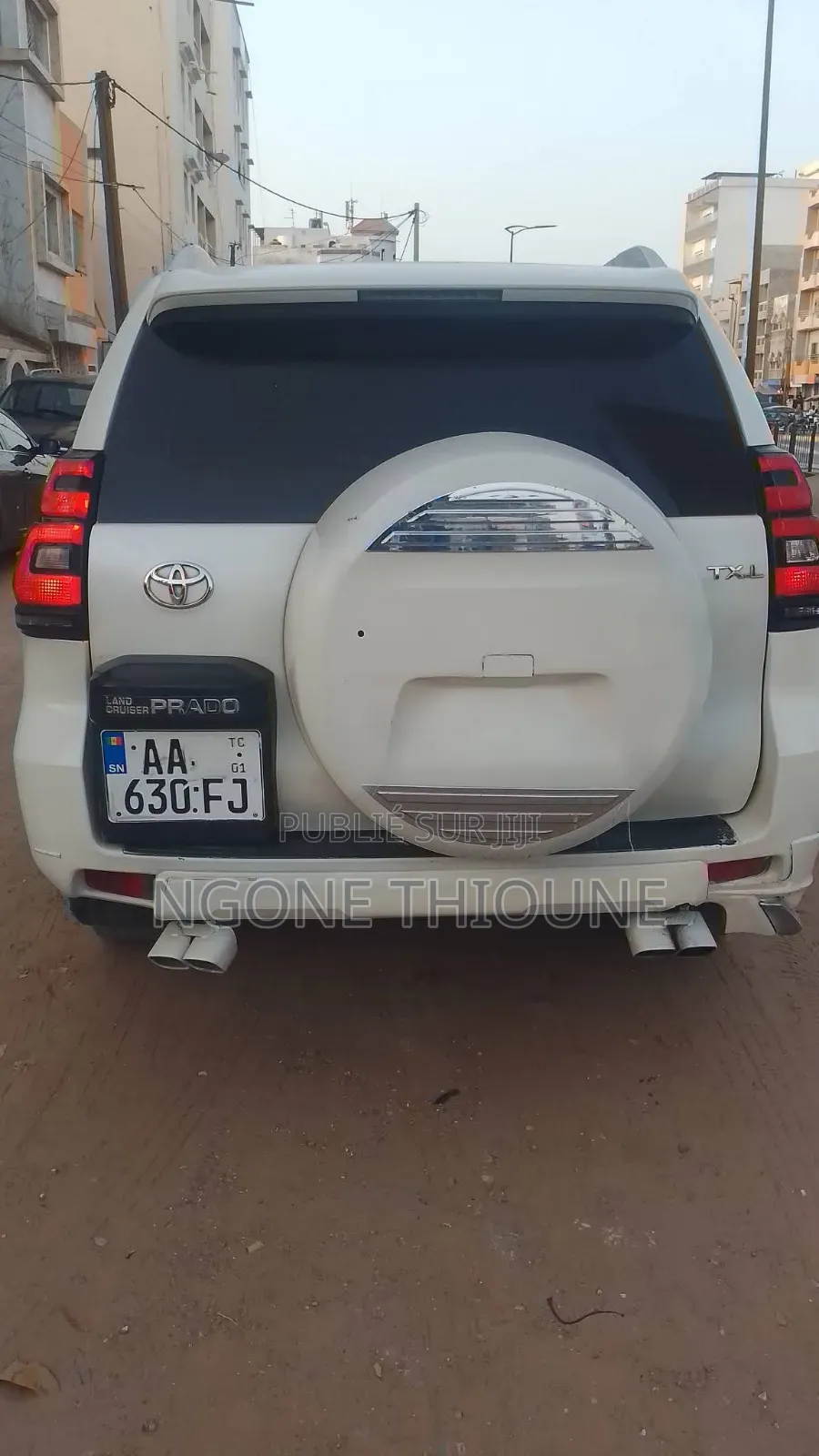 Toyota Land Cruiser Prado 4.0 Petrol TX-L 2015 Blanc