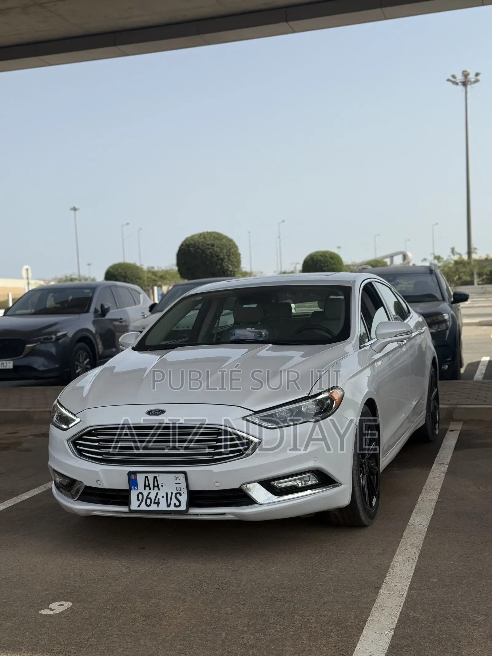 Ford Fusion 2017 Blanc