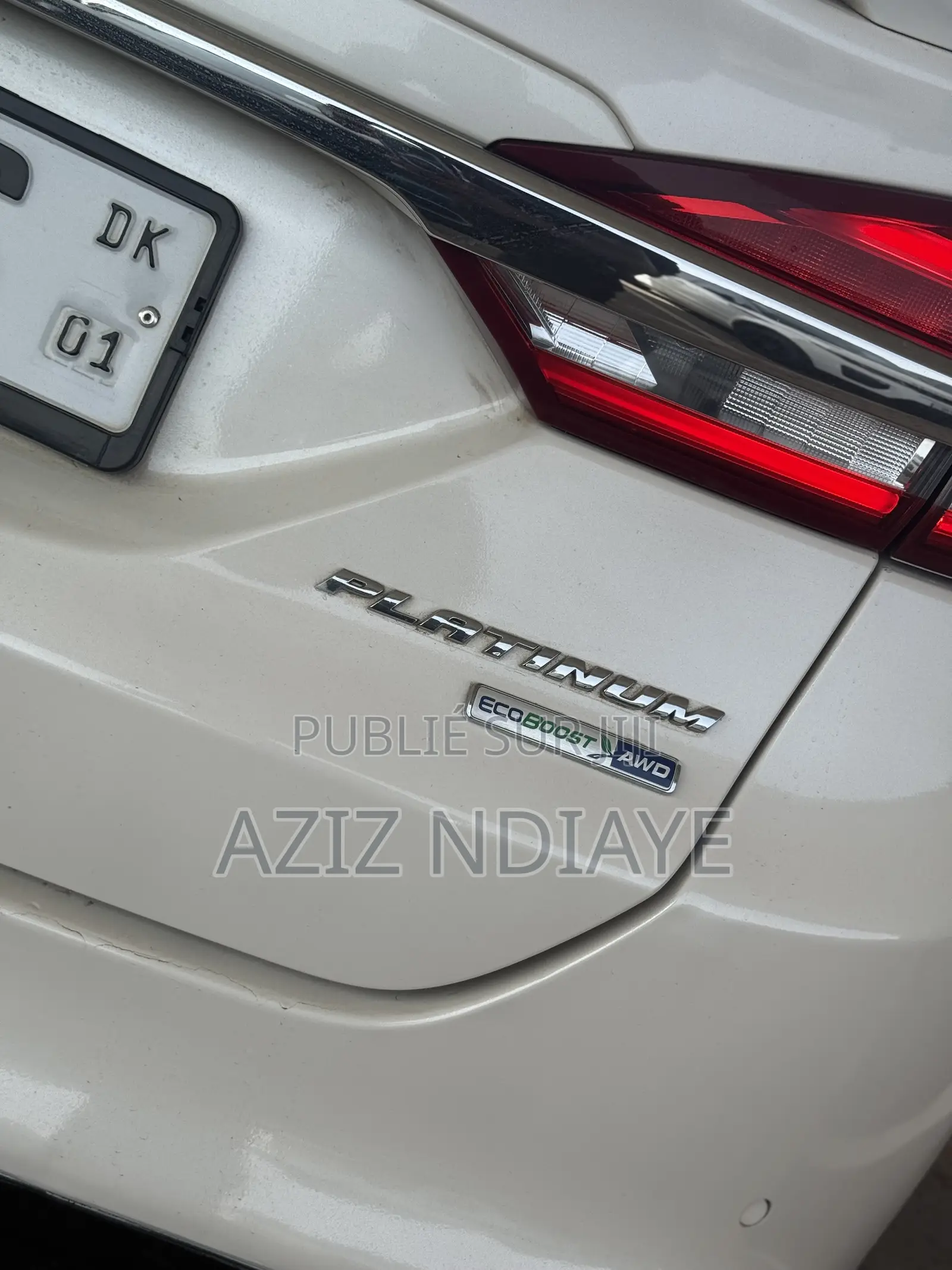 Ford Fusion 2017 Blanc