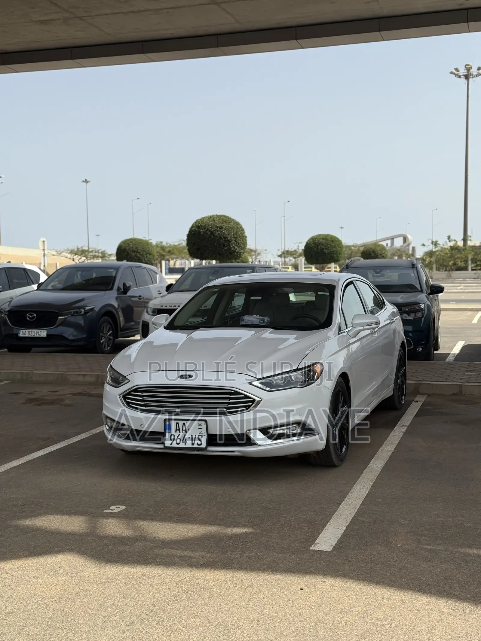Ford Fusion 2017 Blanc