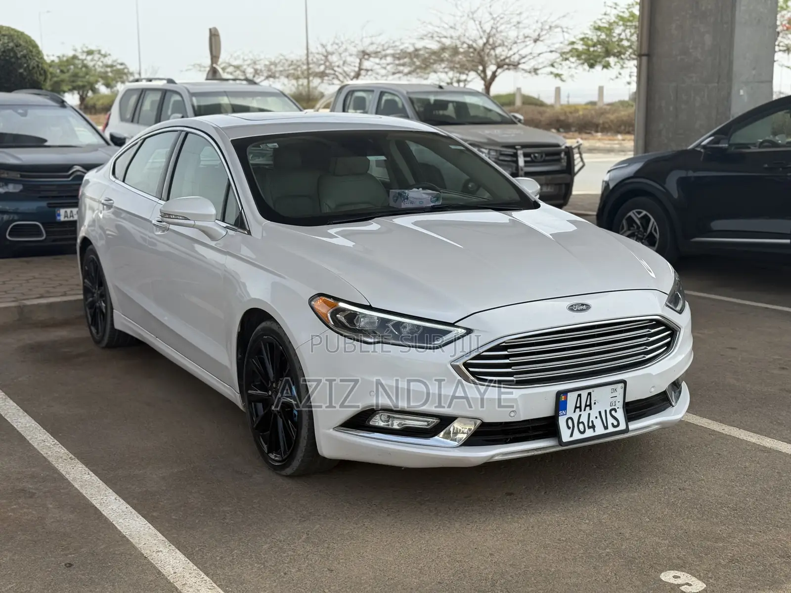 Ford Fusion 2017 Blanc