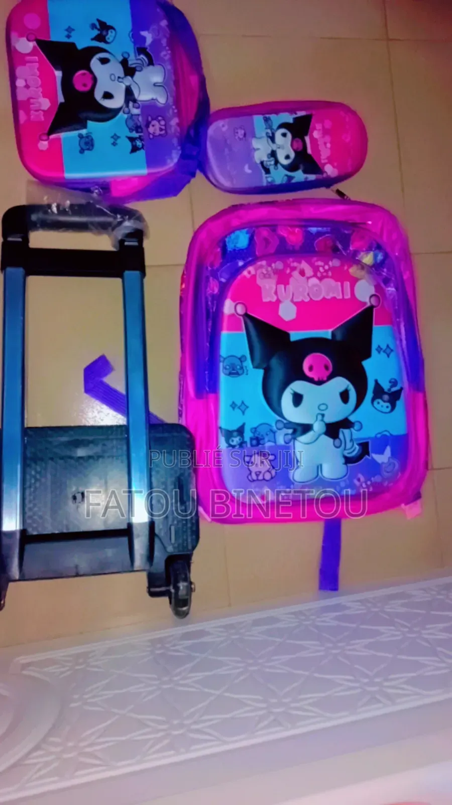 Sac 3 Pièces Avec Des Roues