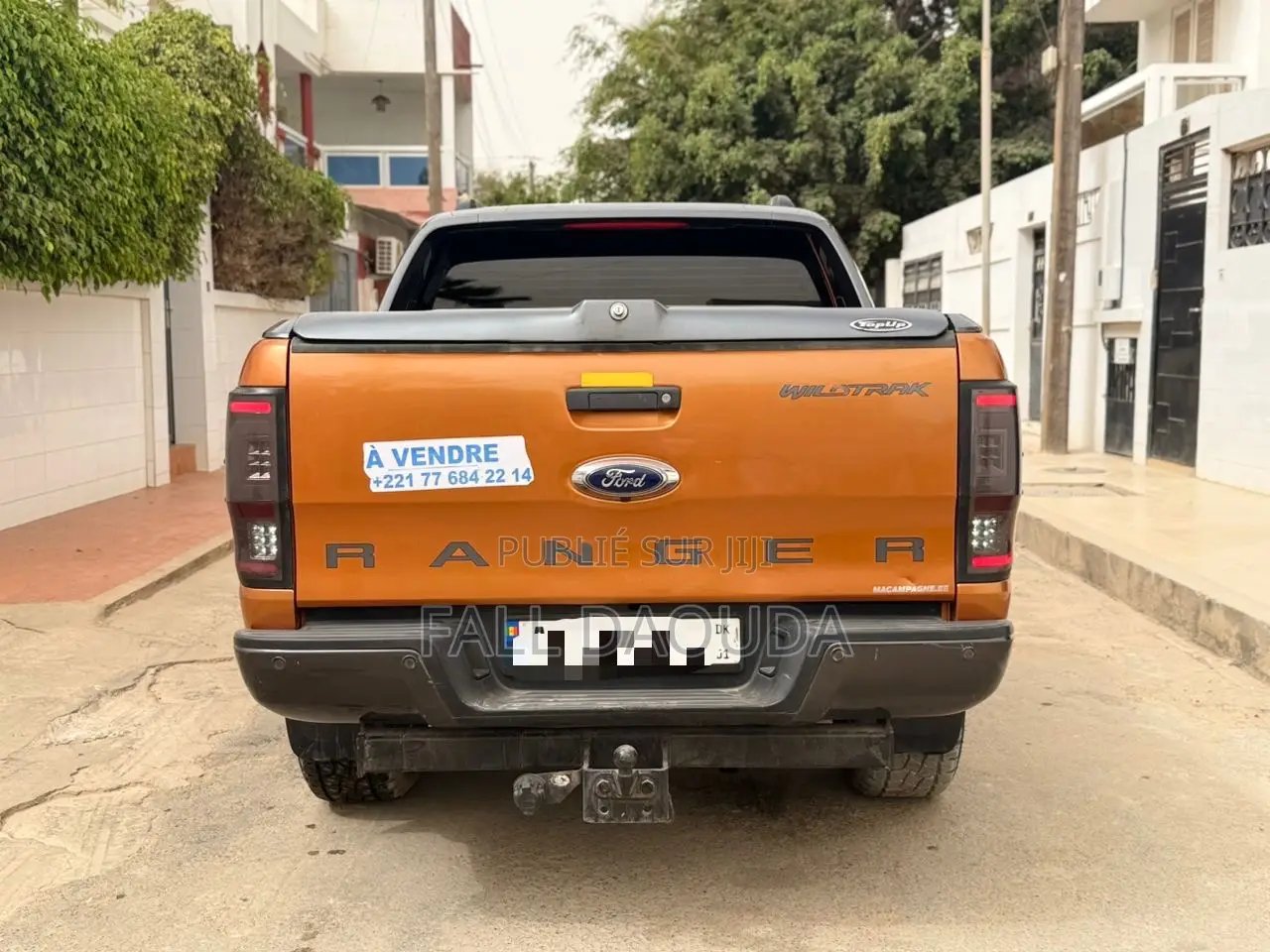 Ford Ranger Wildtrak 2018 Orange