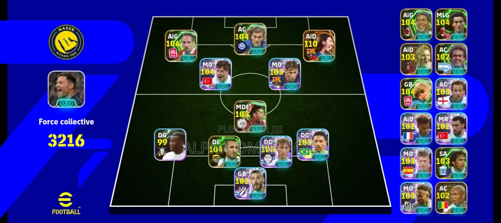 Compte Efootball