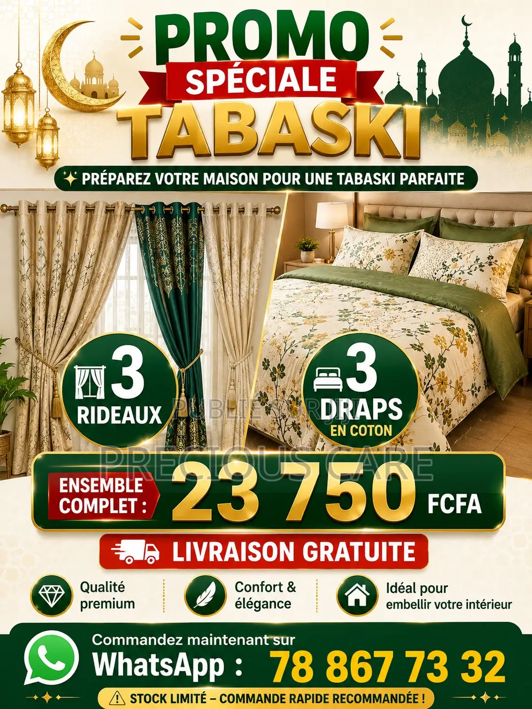 Ensemble Draps Et Rideaux