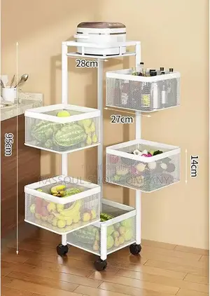 Étagère De Rangement Solide 5 Niveaux Prix:13000f