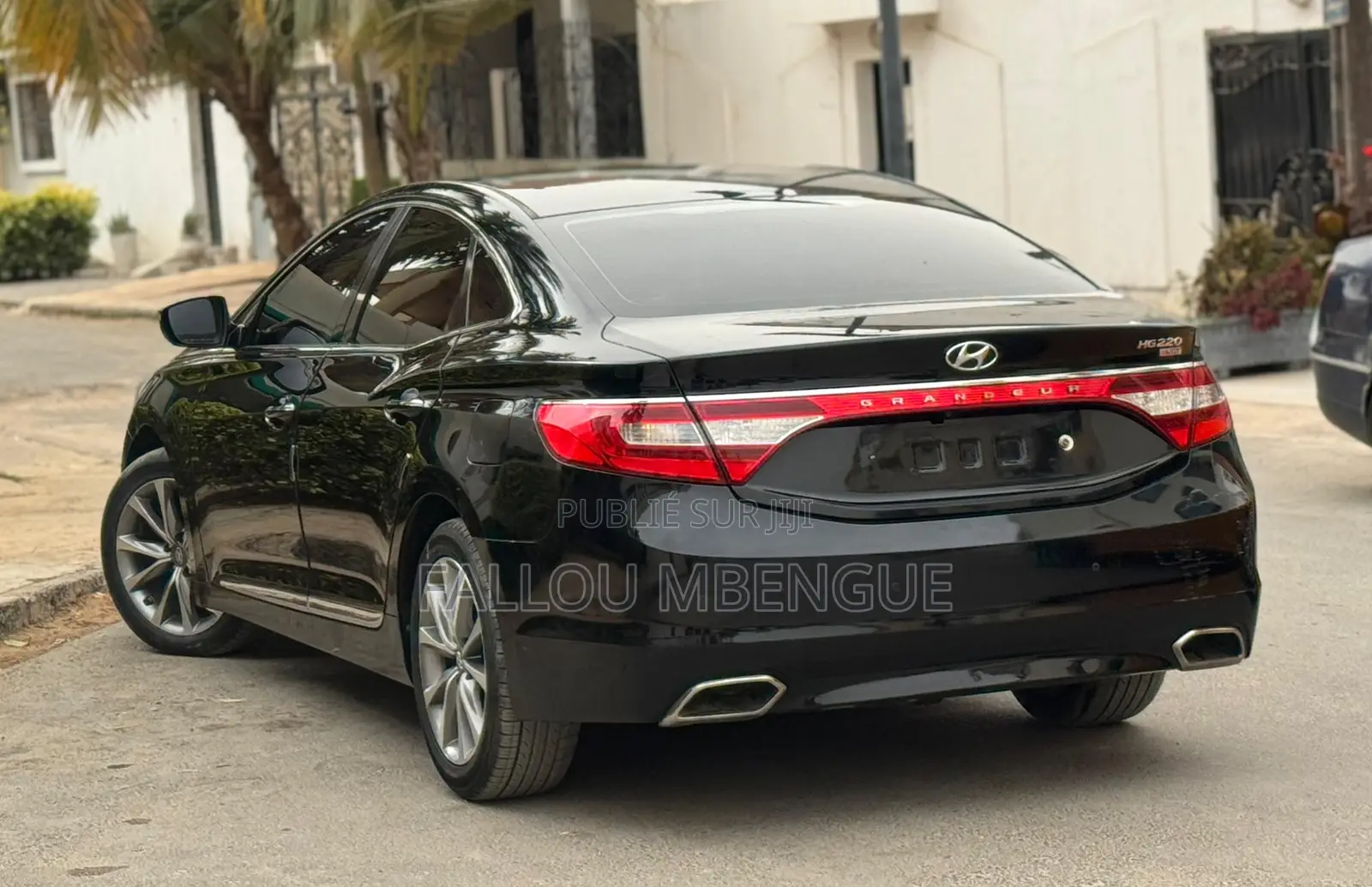 Hyundai Grandeur 2017 Noir