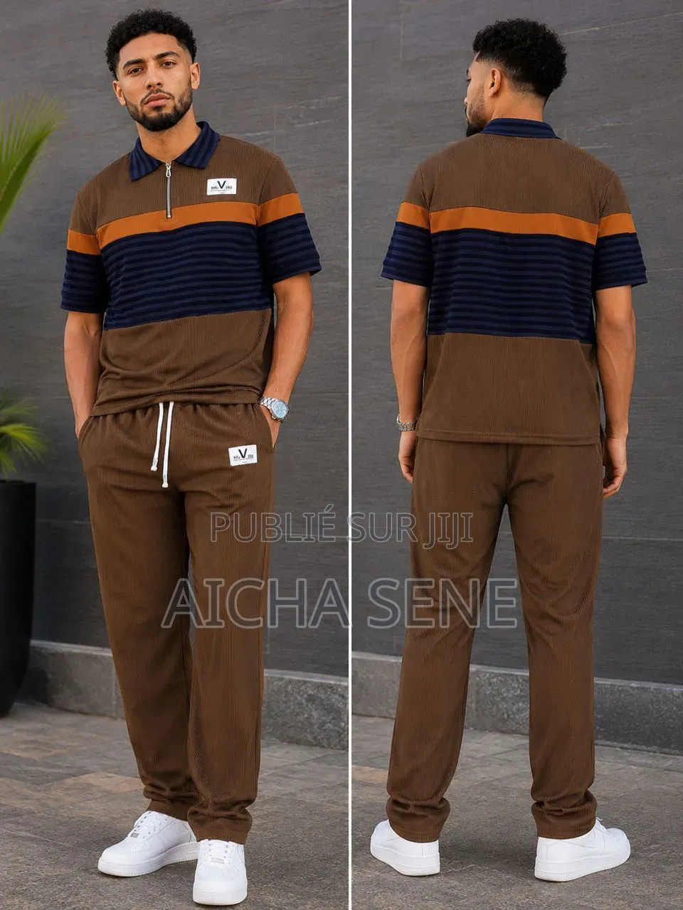 Ensembles Polo Jogging Pour Homme