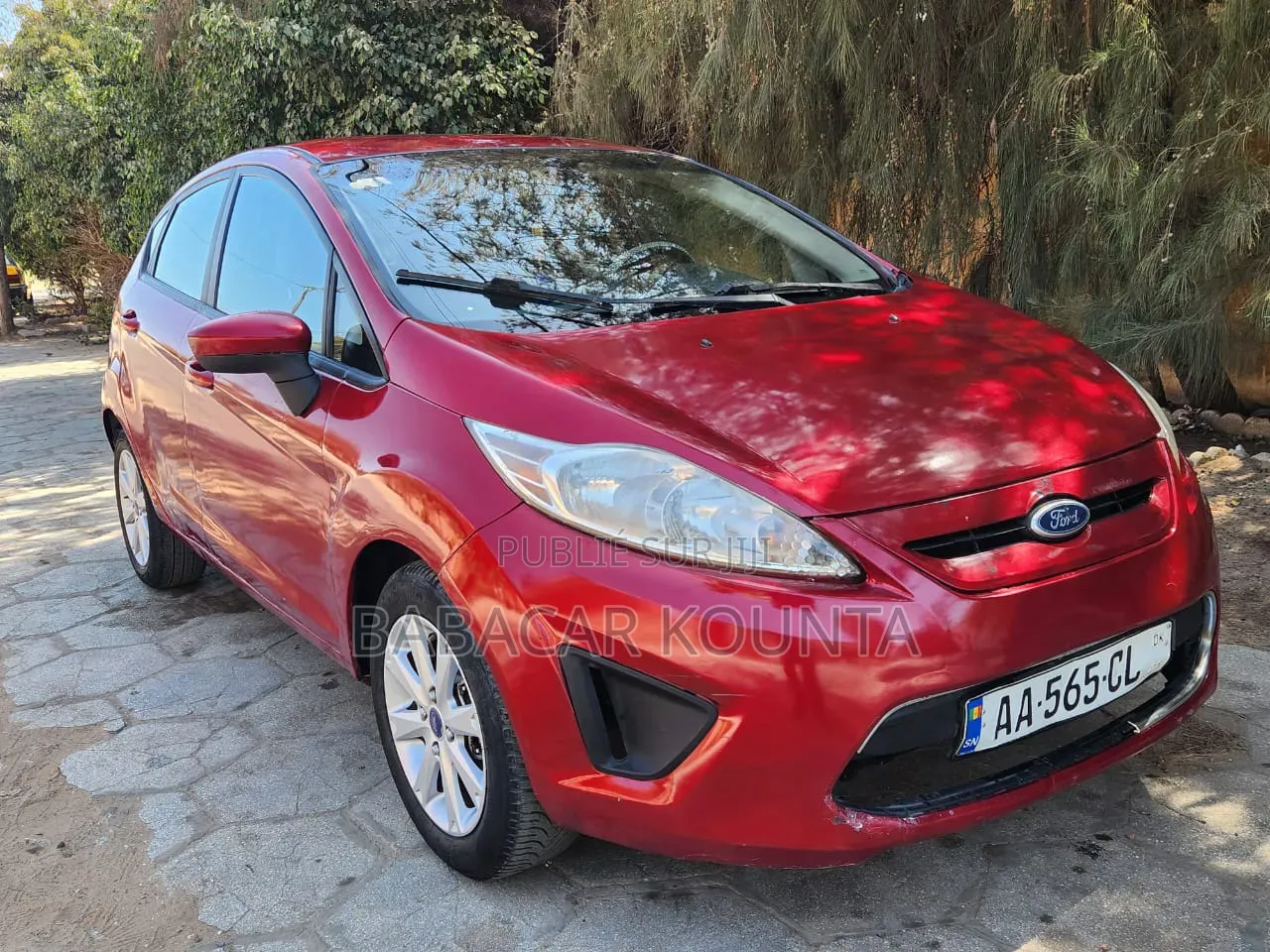 Ford Fiesta 2013 Rouge