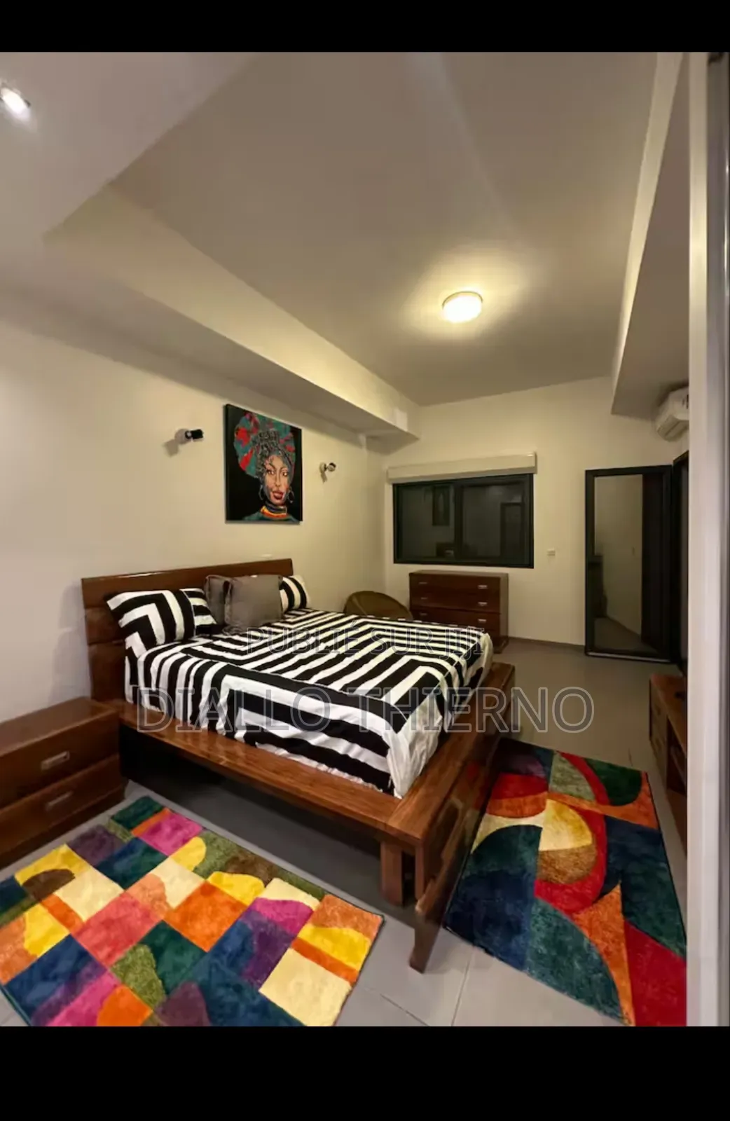 Meublé 2chbre Appartement dans Immeuble Le Jardin, Almadies à Louer