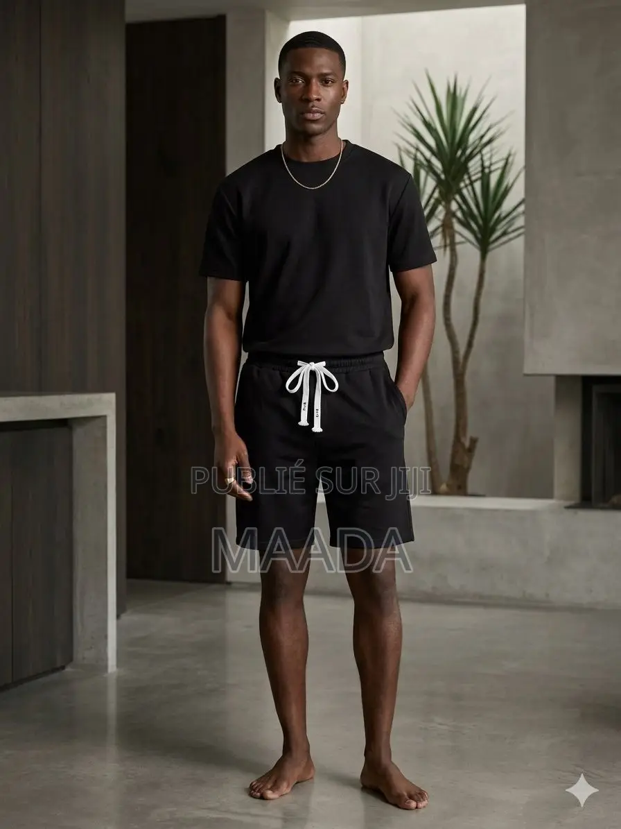 Ensemble Short Coton Unique