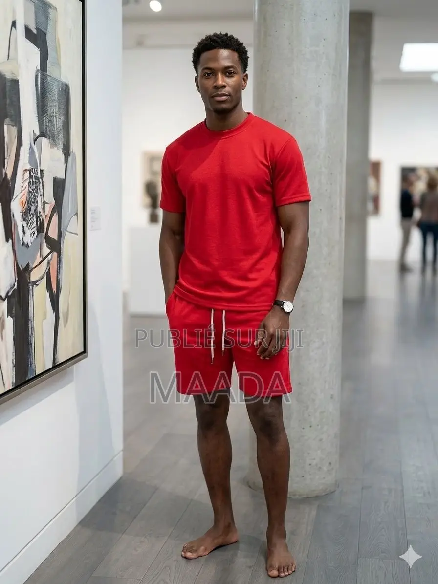Ensemble Short Coton Unique