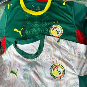 Maillot Sénégal Authentique De Football Qualité Toile