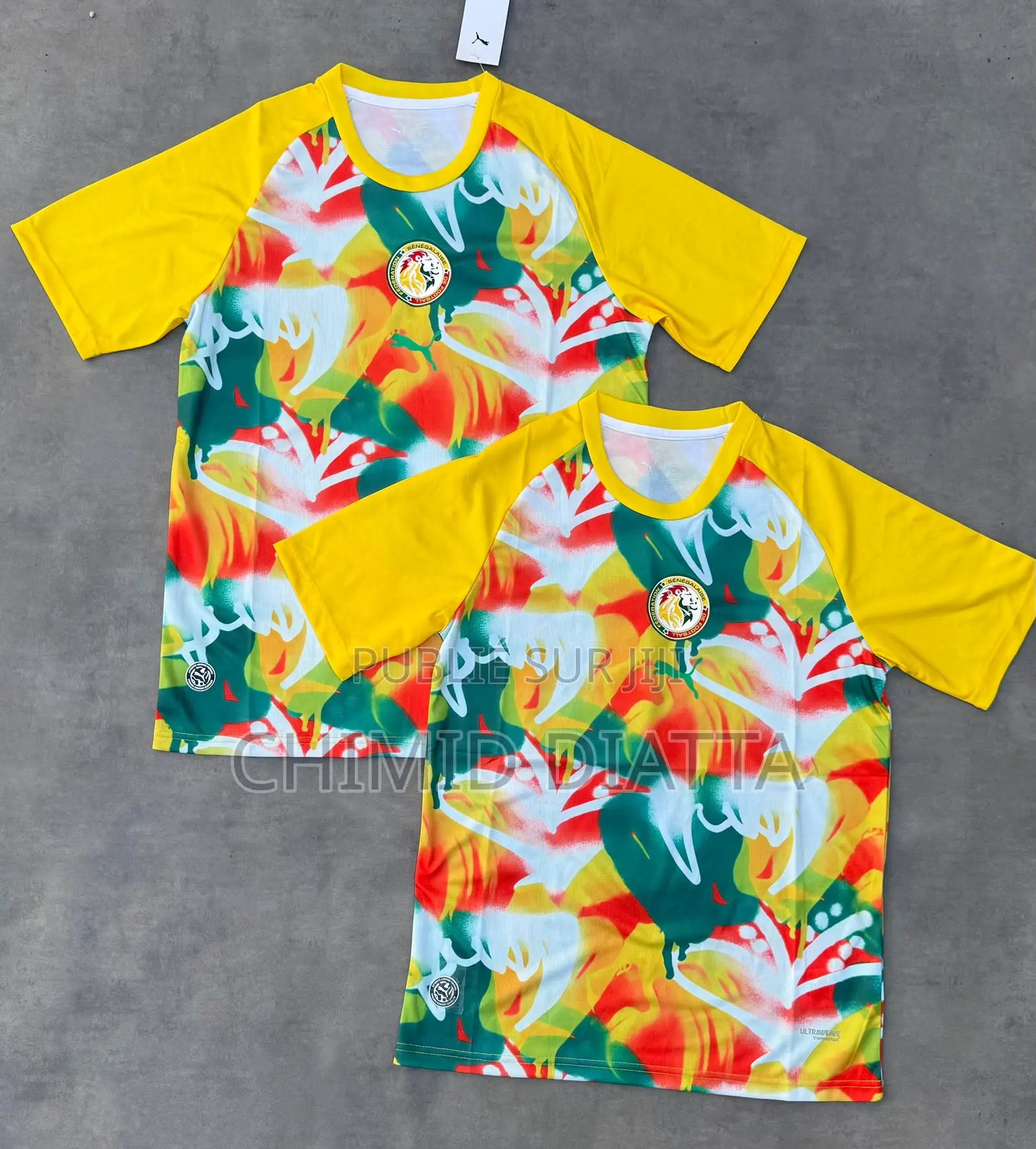 Maillot Sénégal Authentique De Football Qualité Toile