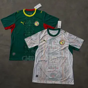 Maillot Sénégal Authentique De Football Qualité Toile