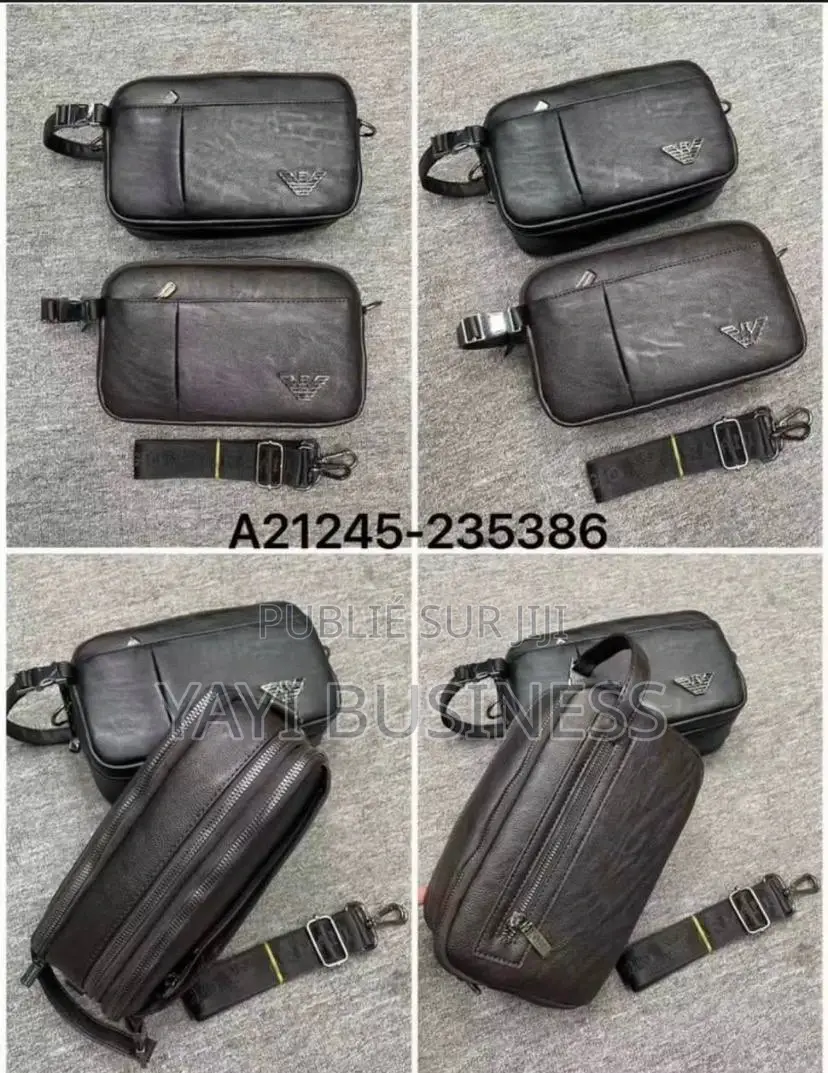 Sacoche Homme Élégante en Cuire