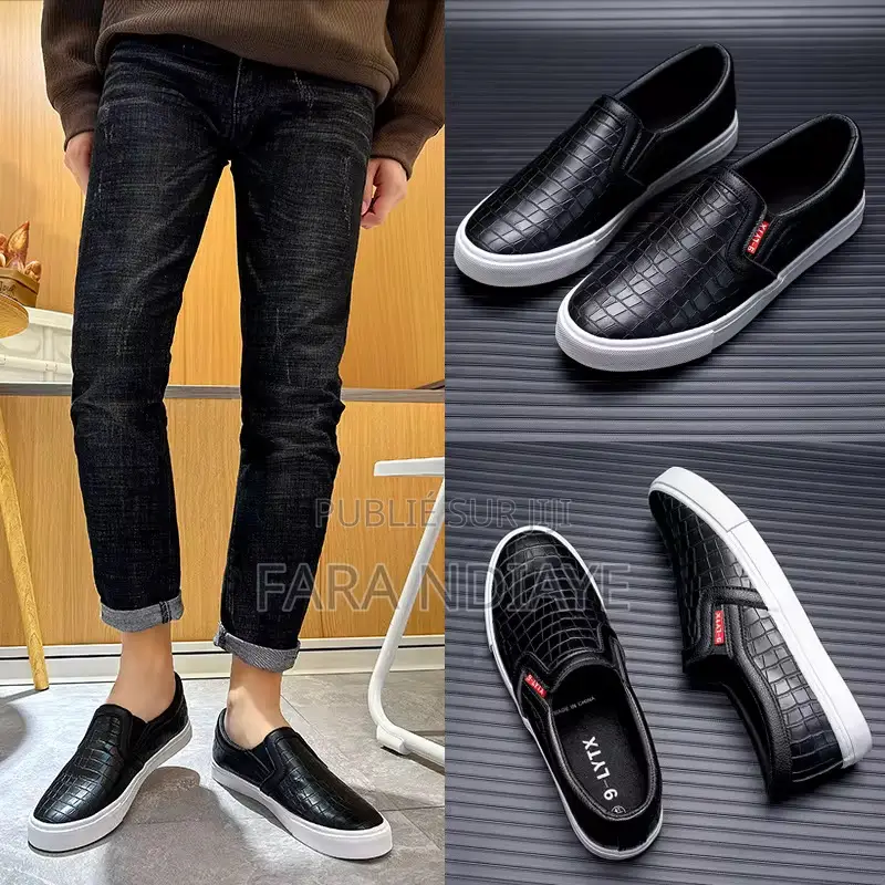 Chaussures Vans en Cuir