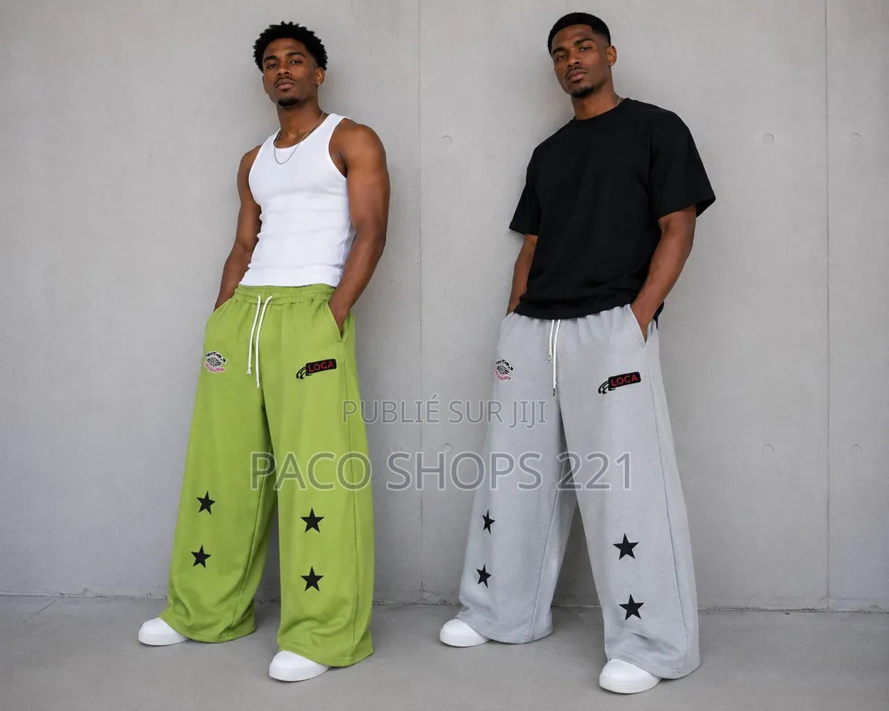 Pantalon Jogging Bas Large